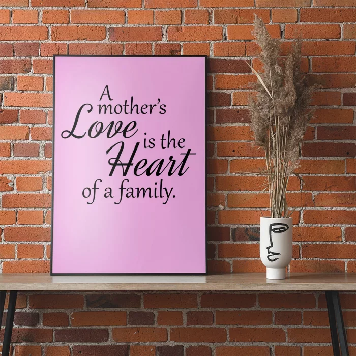 Mother's Day Love Quote Poster