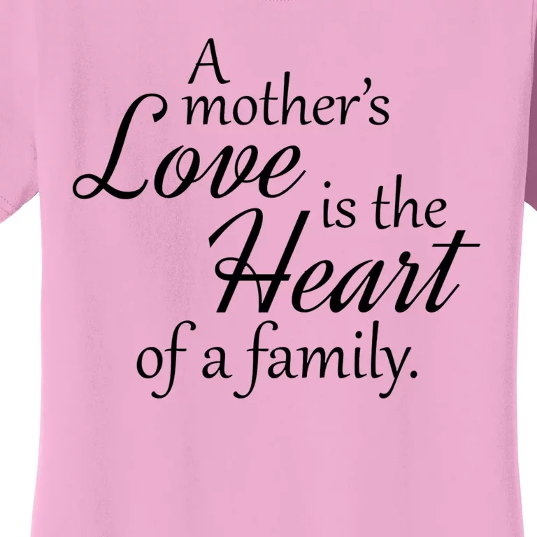 Mother's Day Love Quote Women's T-Shirt