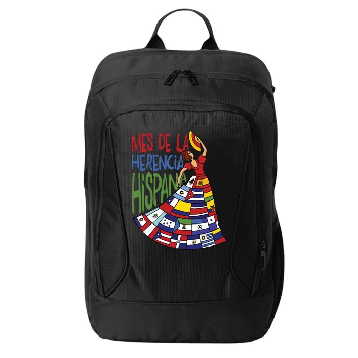 Mes De La Herencia Hispana Hispanic Heritage Month City Backpack