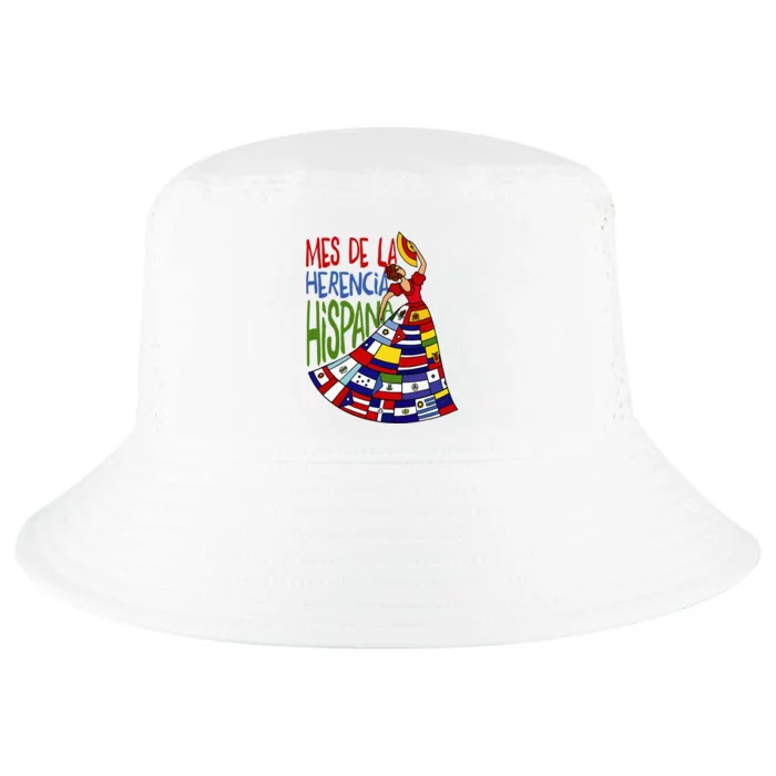 Mes De La Herencia Hispana Hispanic Heritage Month Cool Comfort Performance Bucket Hat