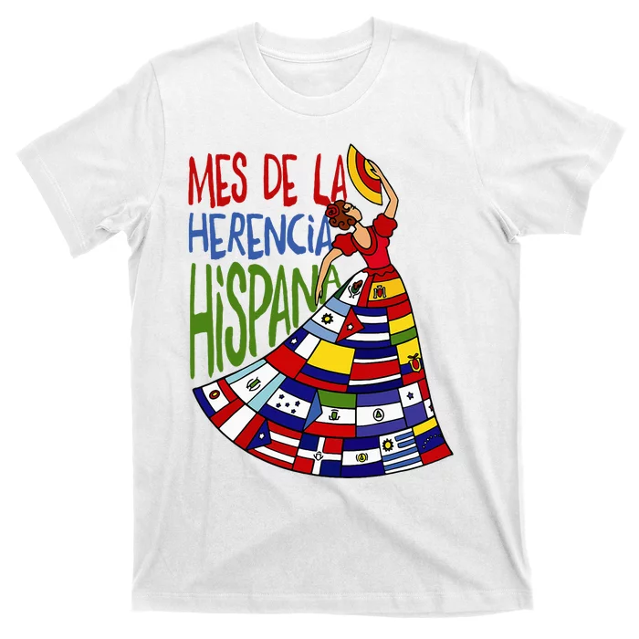 Mes De La Herencia Hispana Hispanic Heritage Month T-Shirt