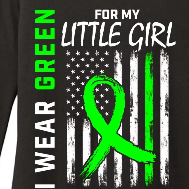 Mom Dad Little Daughter Cerebral Palsy Awareness Flag Gift Womens CVC Long Sleeve Shirt