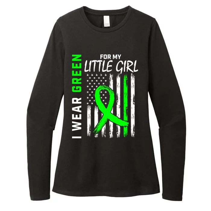 Mom Dad Little Daughter Cerebral Palsy Awareness Flag Gift Womens CVC Long Sleeve Shirt