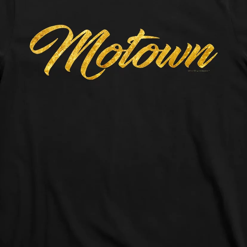 Motown  Detroit Michigan Motor City Music T-Shirt