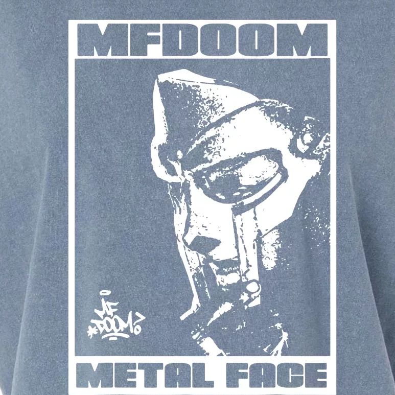 Mf Doom Metal Face Garment-Dyed Women's Muscle Tee