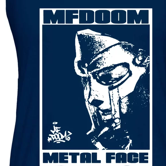 Mf Doom Metal Face Ladies Essential Flowy Tank