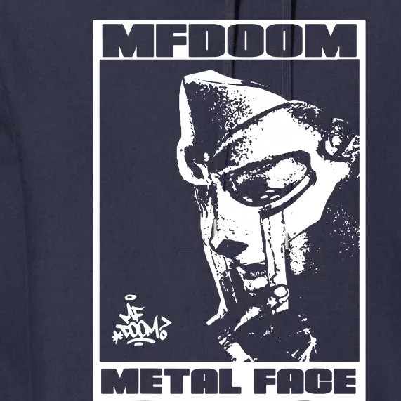 Mf Doom Metal Face Premium Hoodie