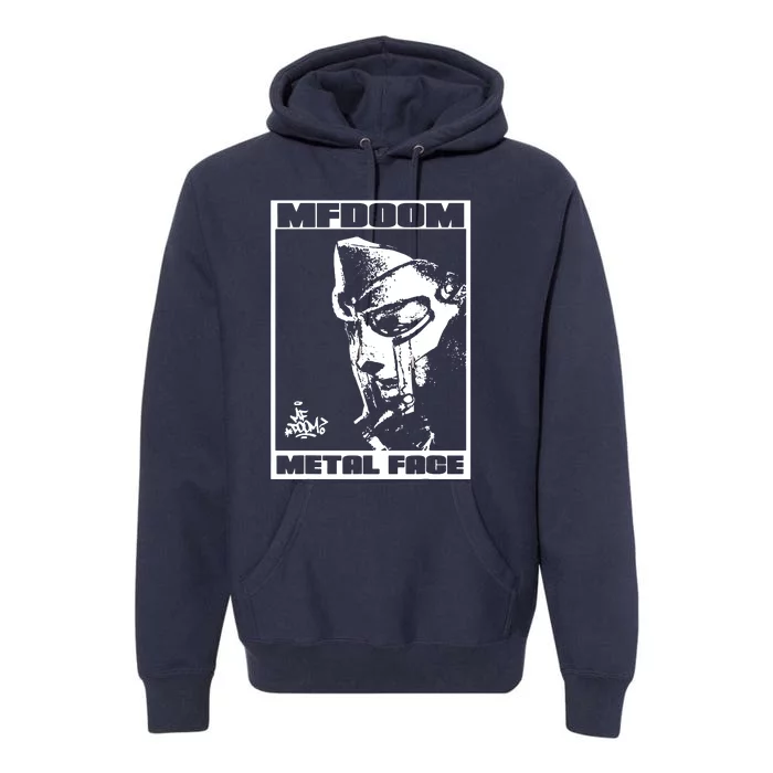 Mf Doom Metal Face Premium Hoodie