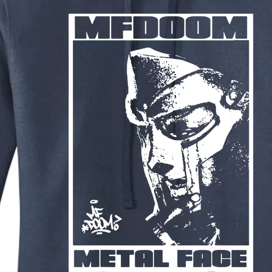 Mf Doom Metal Face Women's Pullover Hoodie