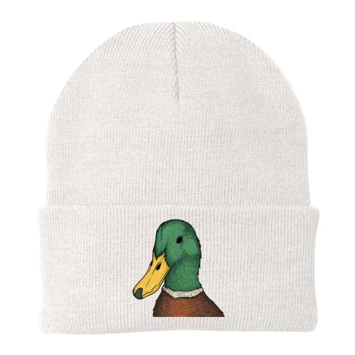 Mallard Duck Knit Cap Winter Beanie