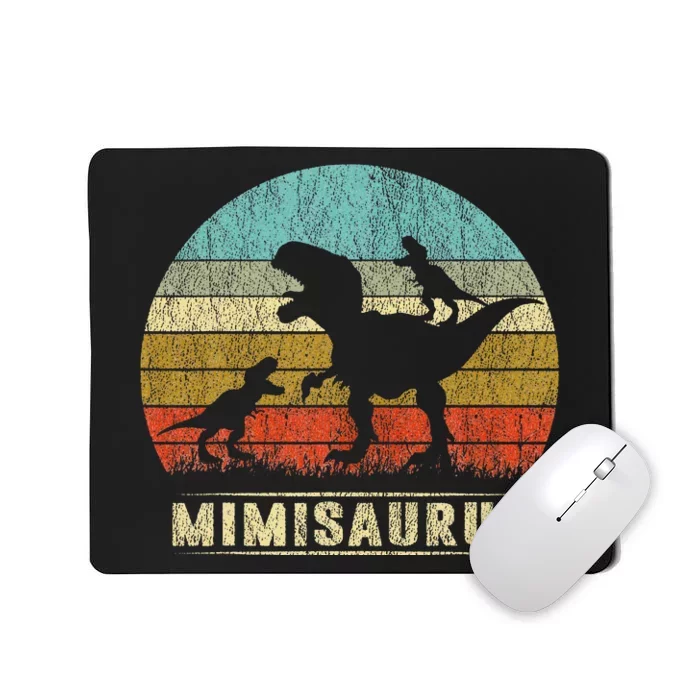 Mimi Dinosaur Mimisaurus 2 Two Matching Family Mousepad