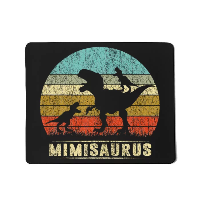 Mimi Dinosaur Mimisaurus 2 Two Matching Family Mousepad