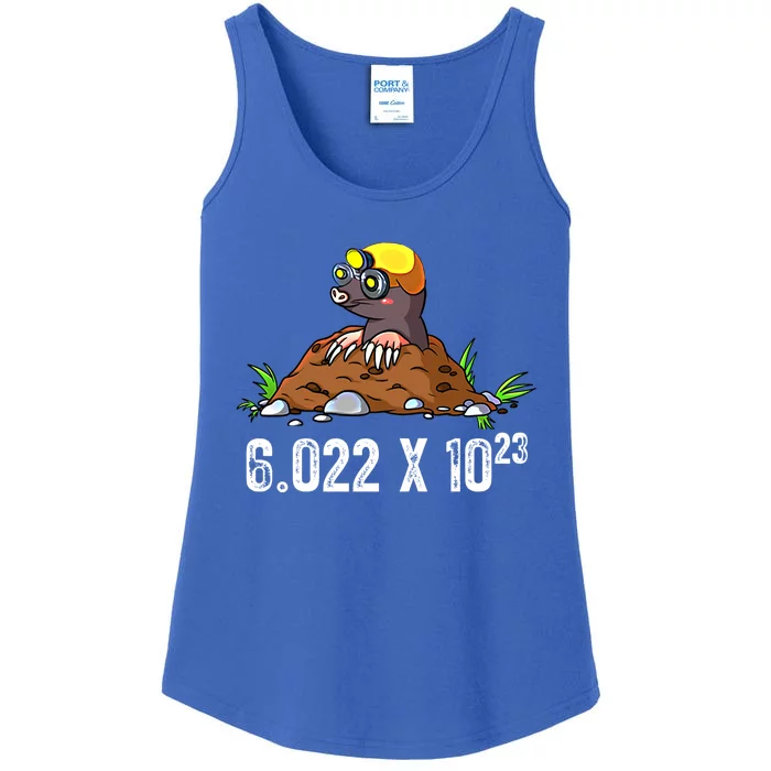 Mole Day Meaningful Gift Avogadros Number Funny Chemistry Mole Meaningful Gift Ladies Essential Tank