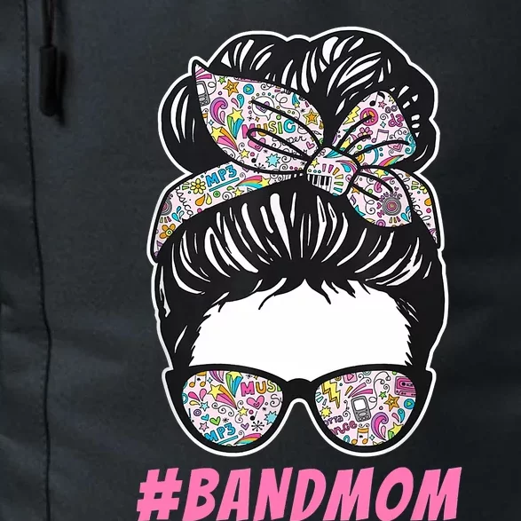 Mother's Day Messy Hair Woman Bun Band Mom Funny Daily Commute Backpack