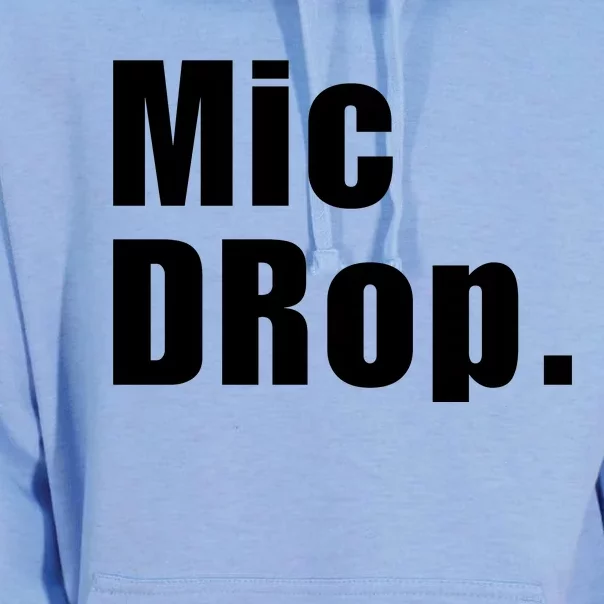 Mic Drop. Unisex Surf Hoodie