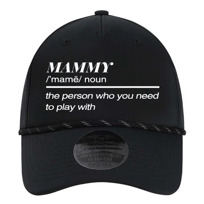 Mammy Definition Performance The Dyno Cap