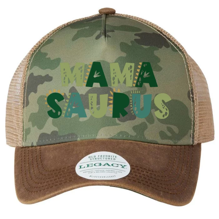 Mamasaurus Dadasaurus Matching Family Dinosaur Birthday Legacy Tie Dye Trucker Hat