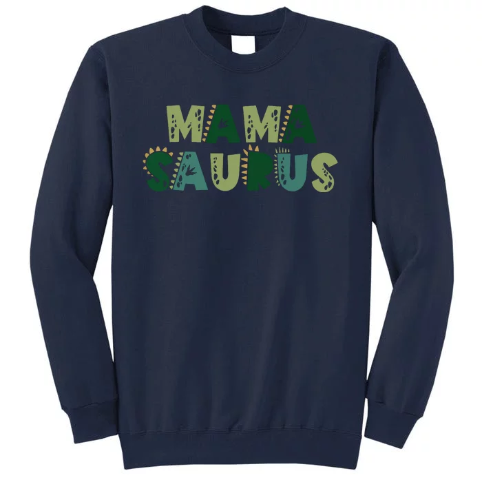 Mamasaurus Dadasaurus Matching Family Dinosaur Birthday Tall Sweatshirt