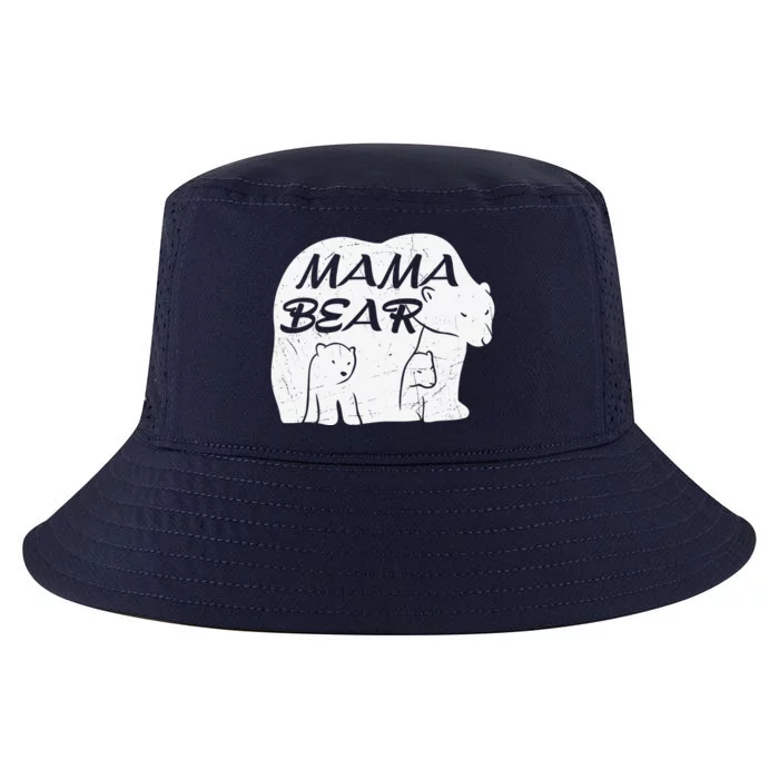 Mother's Day Mama Bear Plus Size Shirts For Mom Son Daughter Family Men Women Cool Comfort Performance Bucket Hat