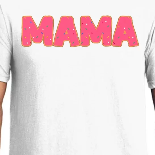 Mama Donut Mother Doughnut Lover Party Pajama Set