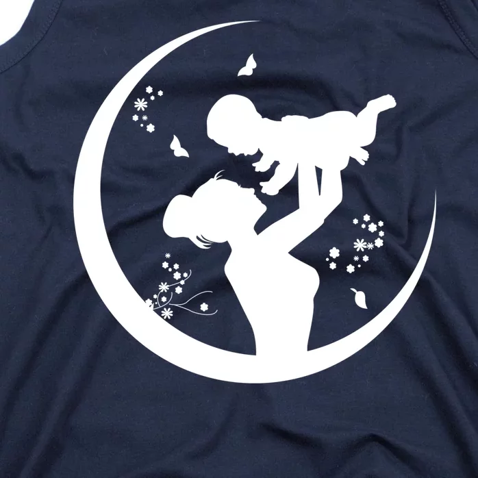 Mother's Day Moon Cute Gift Tank Top