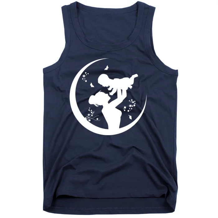 Mother's Day Moon Cute Gift Tank Top