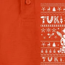 Mi Donkey Mexican Tuki Tuki Donkey Latino Xmas Feliz Navidad Dry Zone Grid Performance Polo