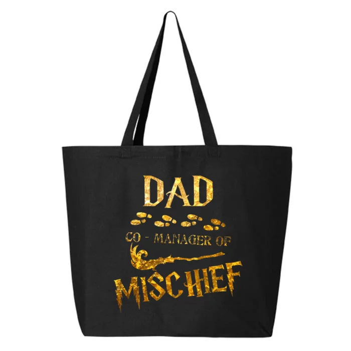 Magical Dad Manager Of Mischief Birthday Family Matching 25L Jumbo Tote