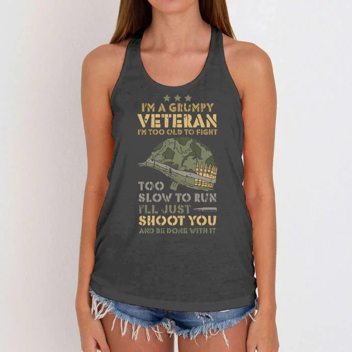 Memorial Day Women's Knotted Racerback Tank