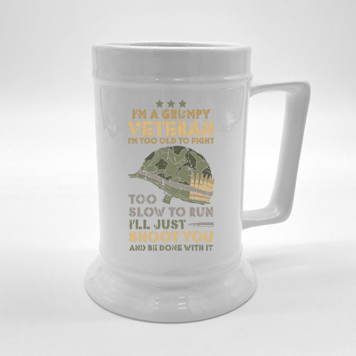 Memorial Day Front & Back Beer Stein