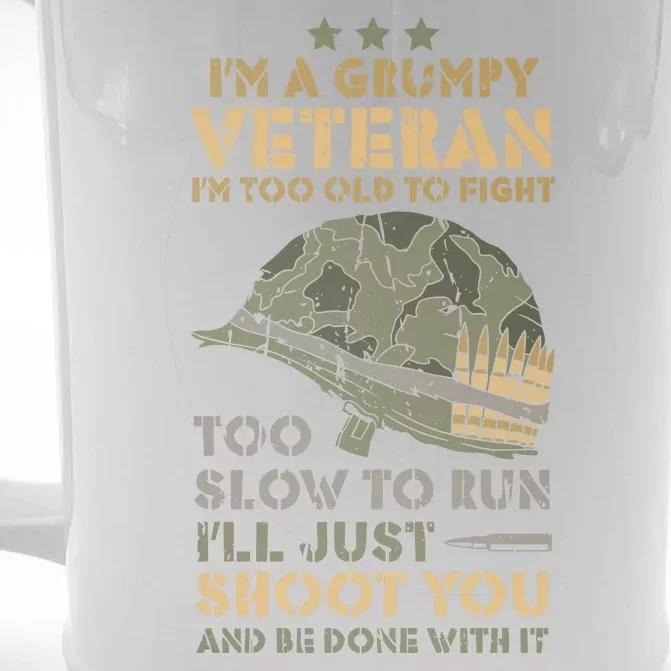 Memorial Day Front & Back Beer Stein