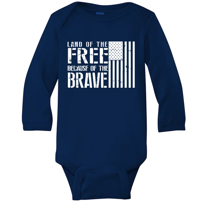 Memorial Day Baby Long Sleeve Bodysuit