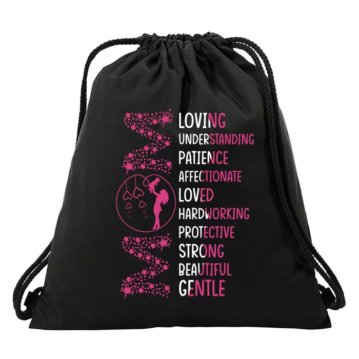 Mother's Day Drawstring Bag