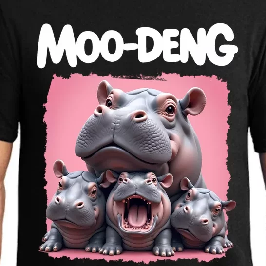 Moo Deng Pajama Set