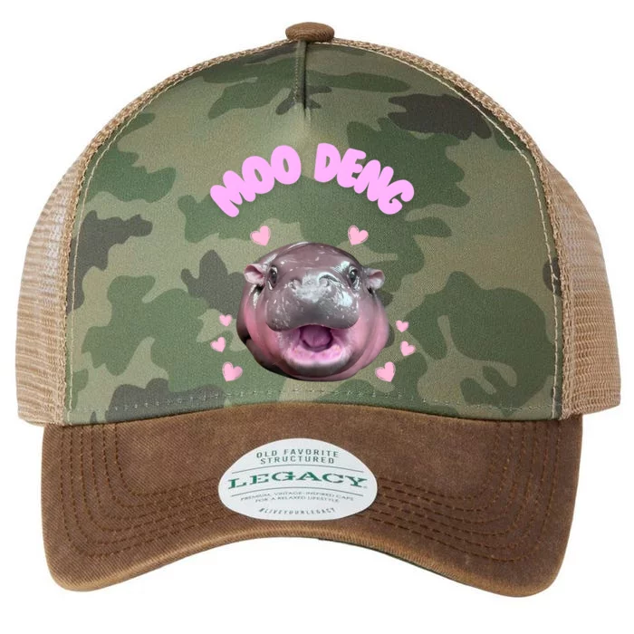 Moo Deng Legacy Tie Dye Trucker Hat