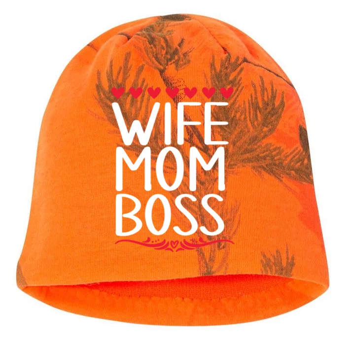 MotherS Day Mom Wife Boss Family Gift Kati - Camo Knit Beanie