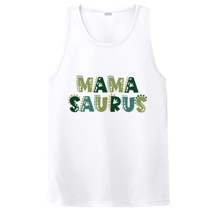 Mamasaurus Dadasaurus Matching Family Dinosaur Birthday Performance Tank