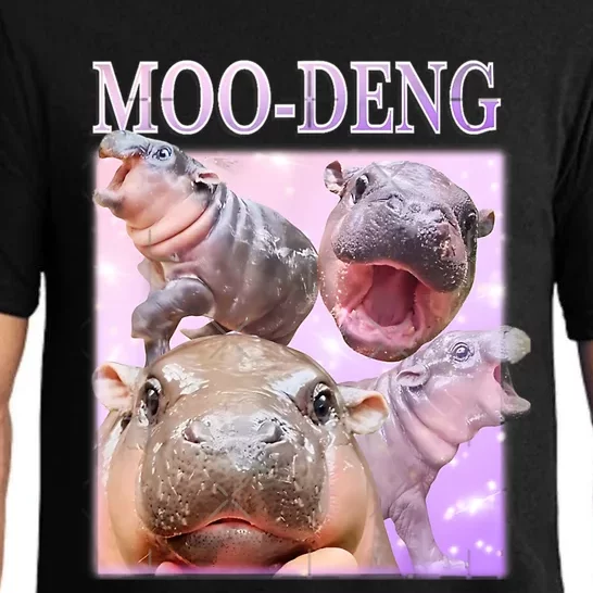 Moo Deng Pajama Set