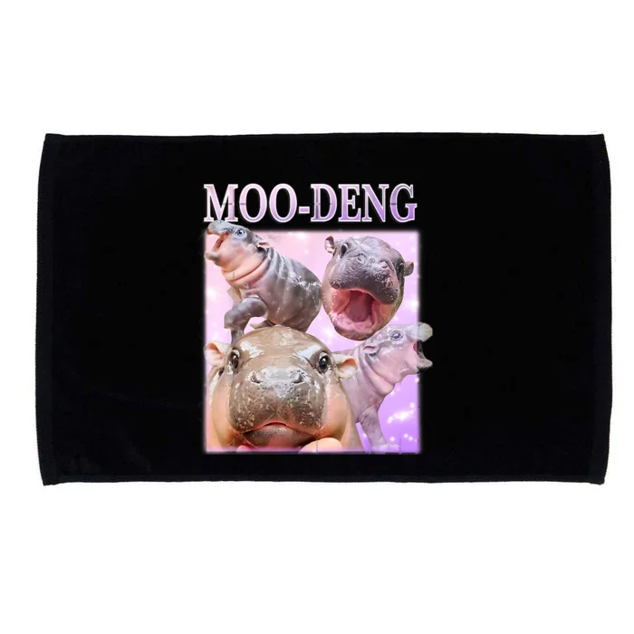 Moo Deng Microfiber Hand Towel