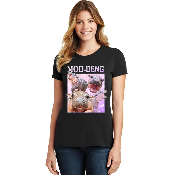 Moo Deng Women's T-Shirt