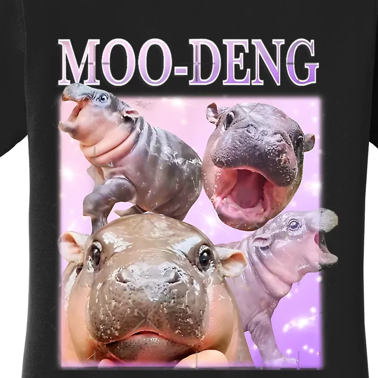 Moo Deng Women's T-Shirt