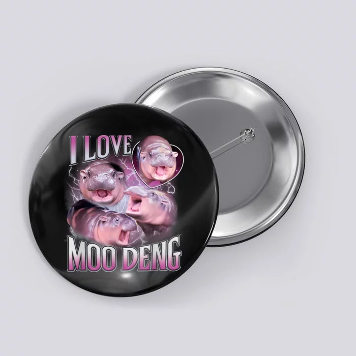 Moo Deng Button