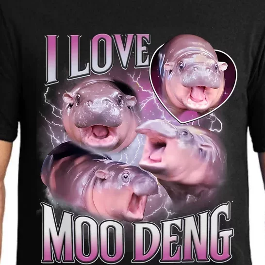 Moo Deng Pajama Set