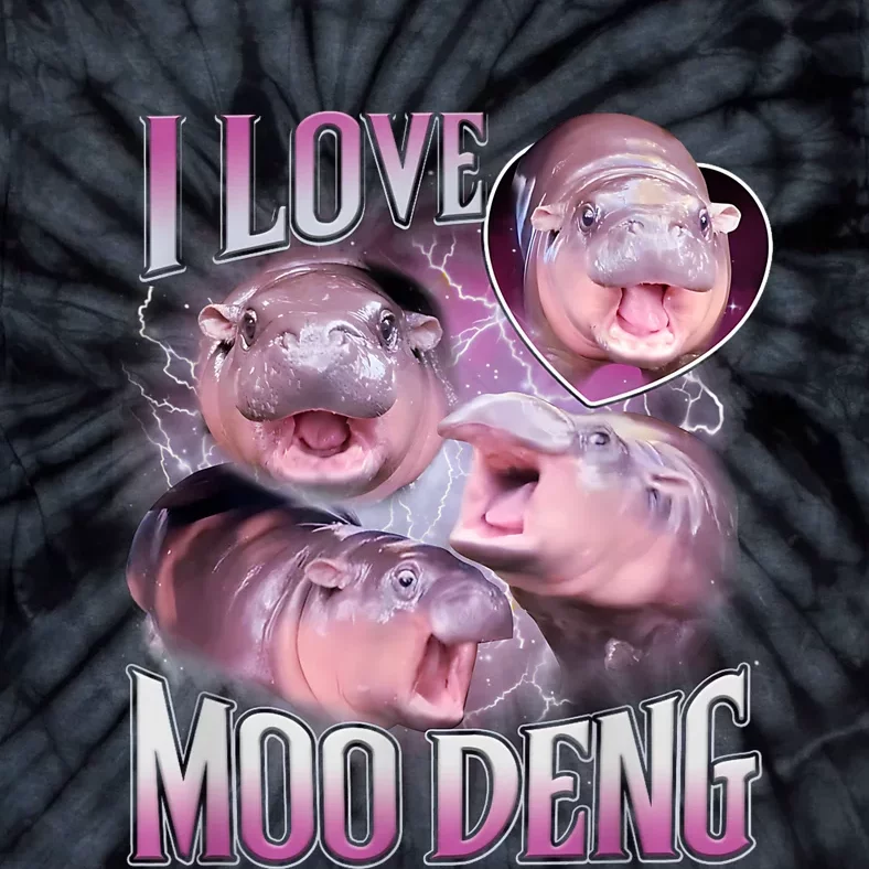 Moo Deng Tie-Dye T-Shirt