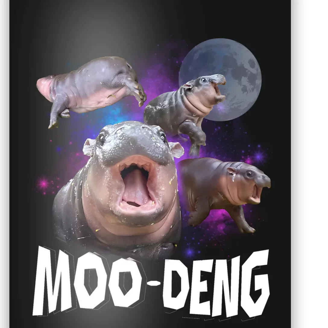 Moo Deng Poster