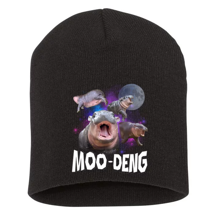 Moo Deng Short Acrylic Beanie