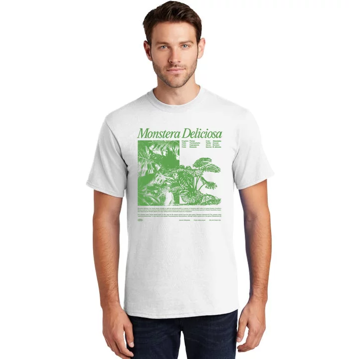 Monstera Deliciosa Tall T-Shirt