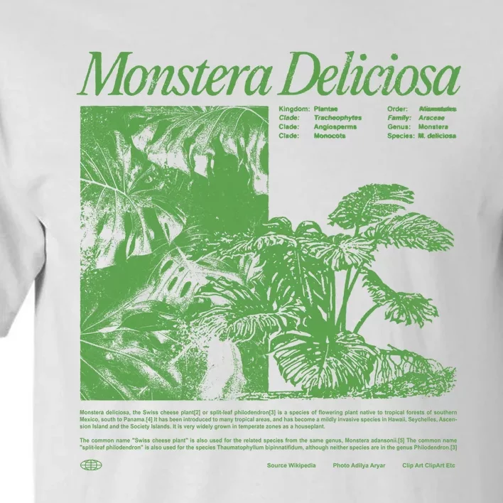 Monstera Deliciosa Tall T-Shirt