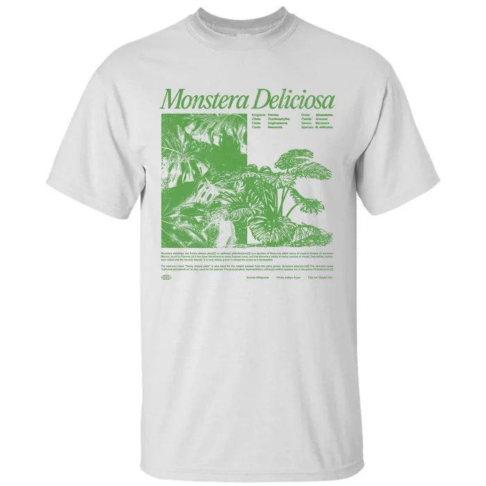 Monstera Deliciosa Tall T-Shirt