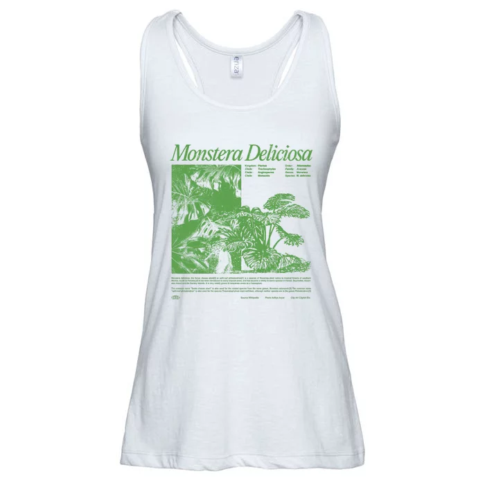 Monstera Deliciosa Ladies Essential Flowy Tank